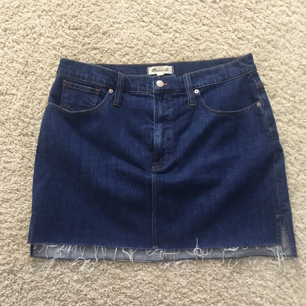 NWT madewell denim skirt size 32